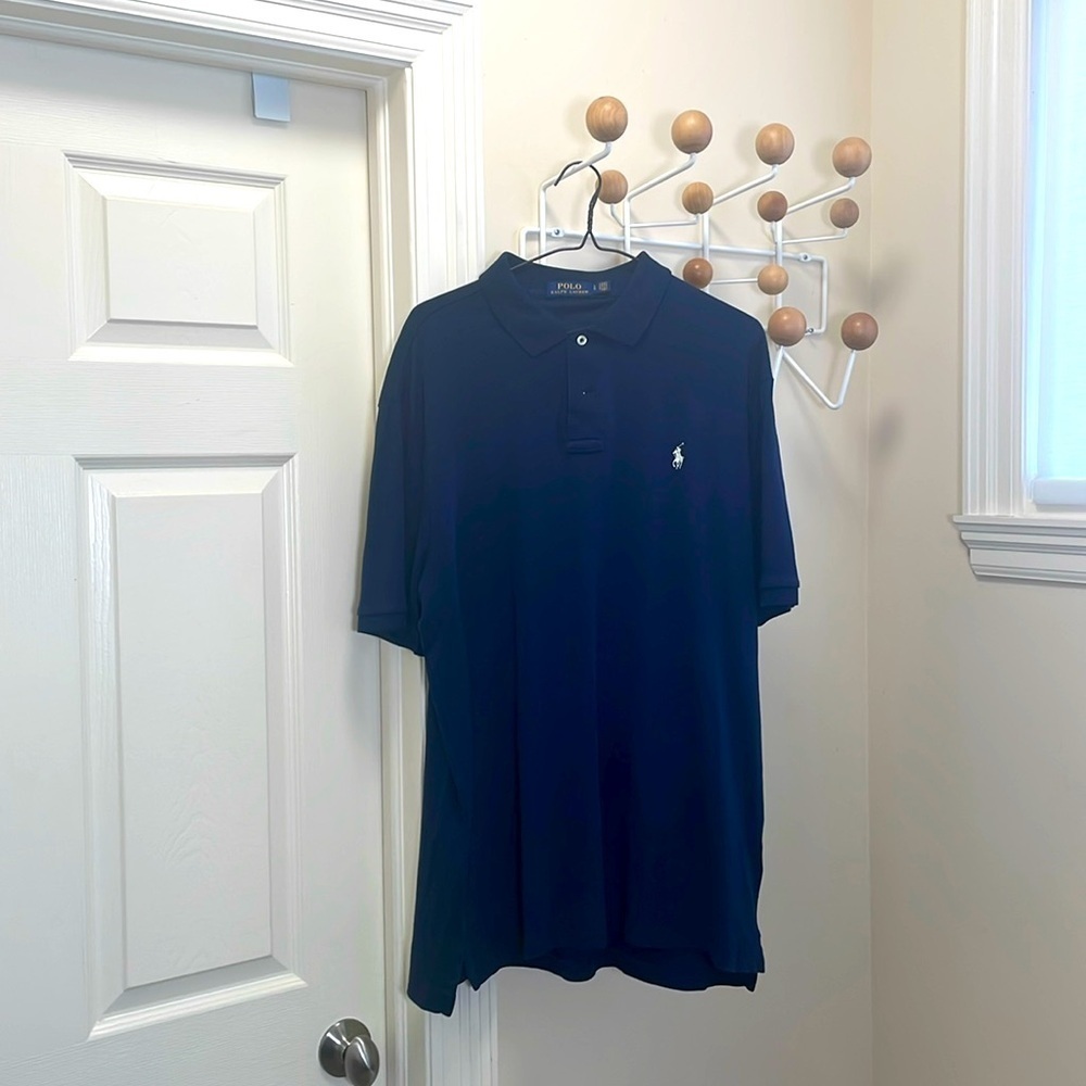 Ralph Lauren - Short Sleeve Polo - Navy - L